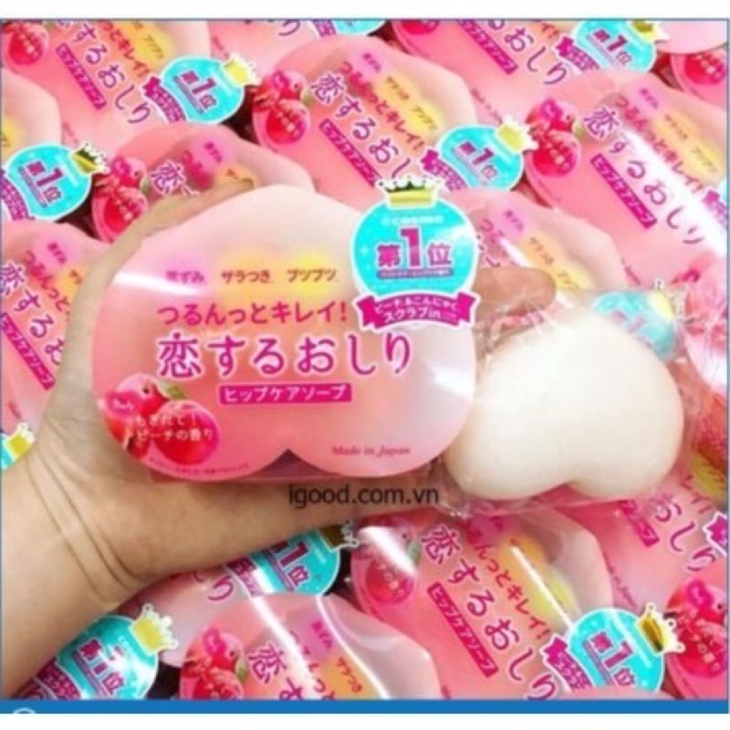 Xà phòng trái đào xóa thâm mông Pelican chính hãng