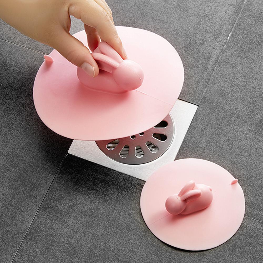 Nắp Đậy Cống Thoát Nước Sàn Nhà Tắm Hình Tròn Bằng Silicone