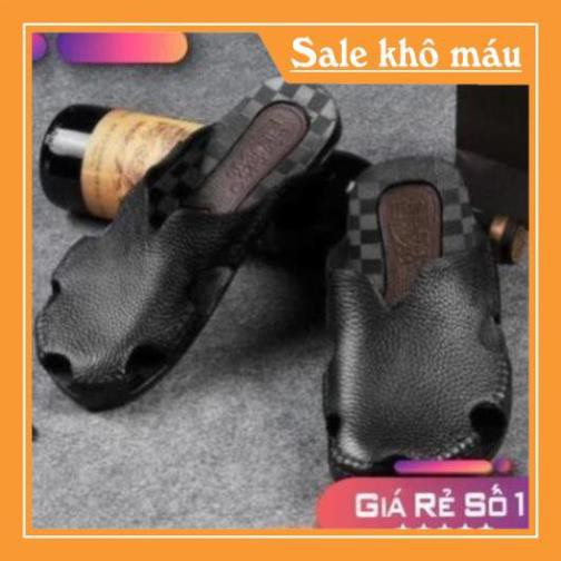 [Sale 3/3] Dép Nam Chất Cao Su Hở Mũi Mẫu Độc Lạ [HÀNG ĐẸP] Sale 11