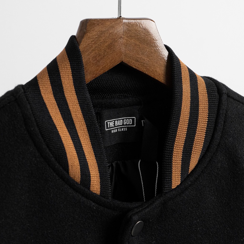 Áo khoác bomber varsity jacket The Bad God Mild