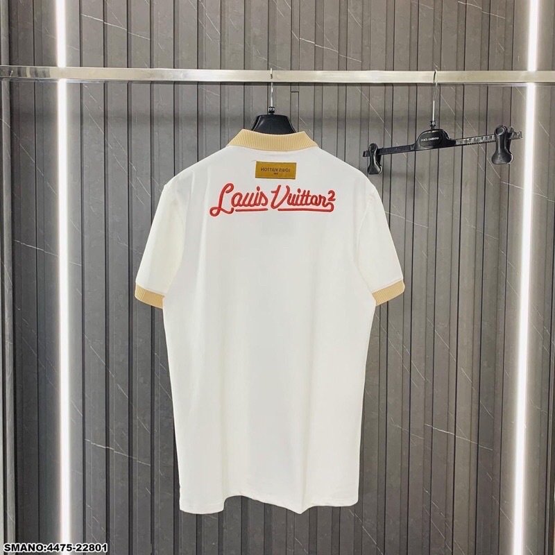 Áo Polo Nam Nữ Chữ Thêu Cao Cấp Sang Trọng