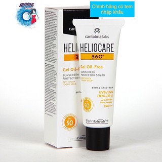 [CHÍNH HÃNG] Kem chống nắng Heliocare 360-SPF