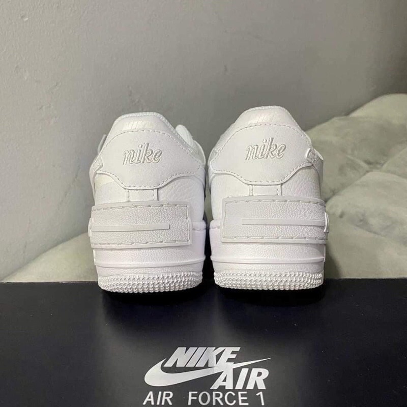 GIÀY AF1 SHADOW FULL TRẮNG DA THẬT LAI AU