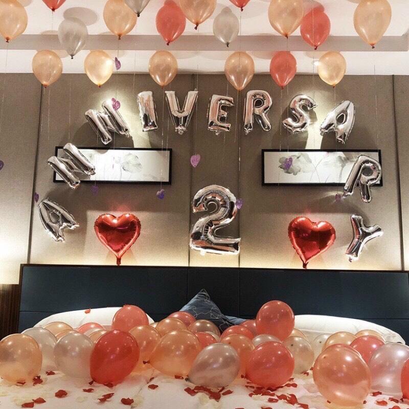 [Ảnh thật] Set trang trí đẹp lung linh mừng kỷ niệm anniversary (COMBO 163)