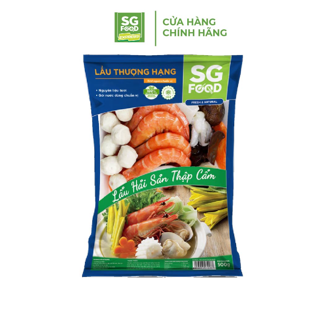 Lẩu Hải Sản Thập Cẩm SG Food Gói 500G
