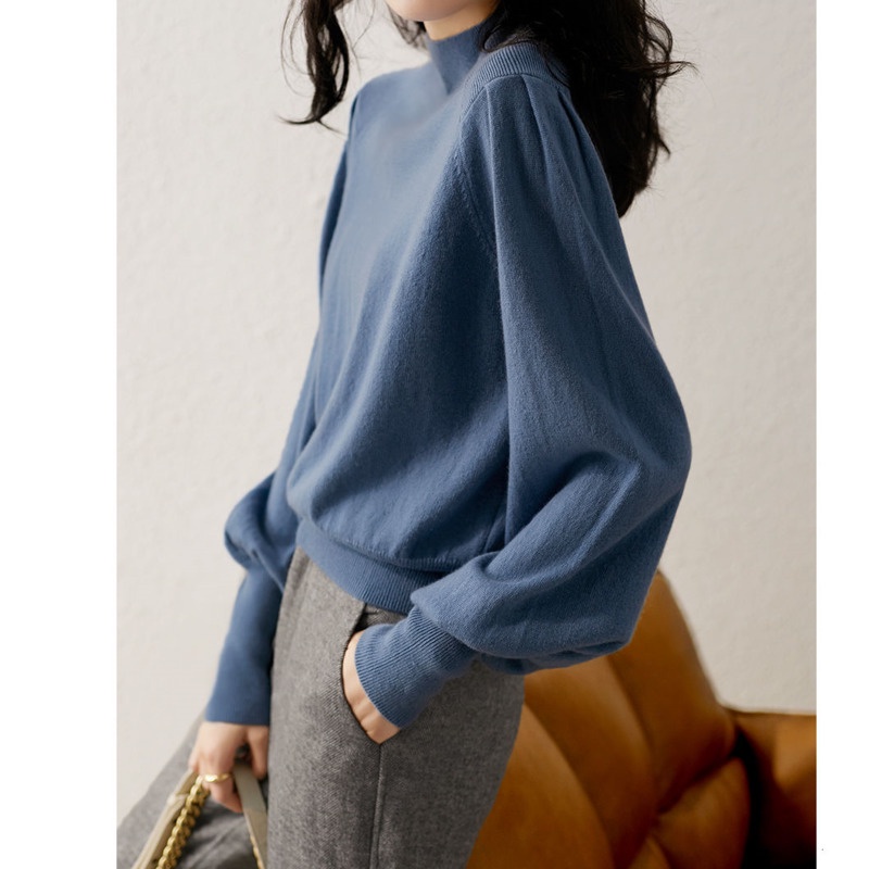 Áo sweater Tay Dài Cổ Tròn Thời Trang Đáng Yêu Cho Nữ