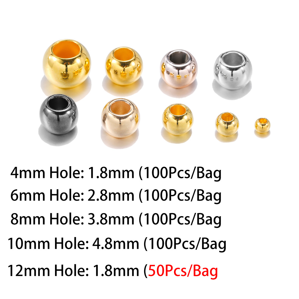 Set 100 phụ kiện St.kunkka làm trang sức 4 6 8 10 12mm