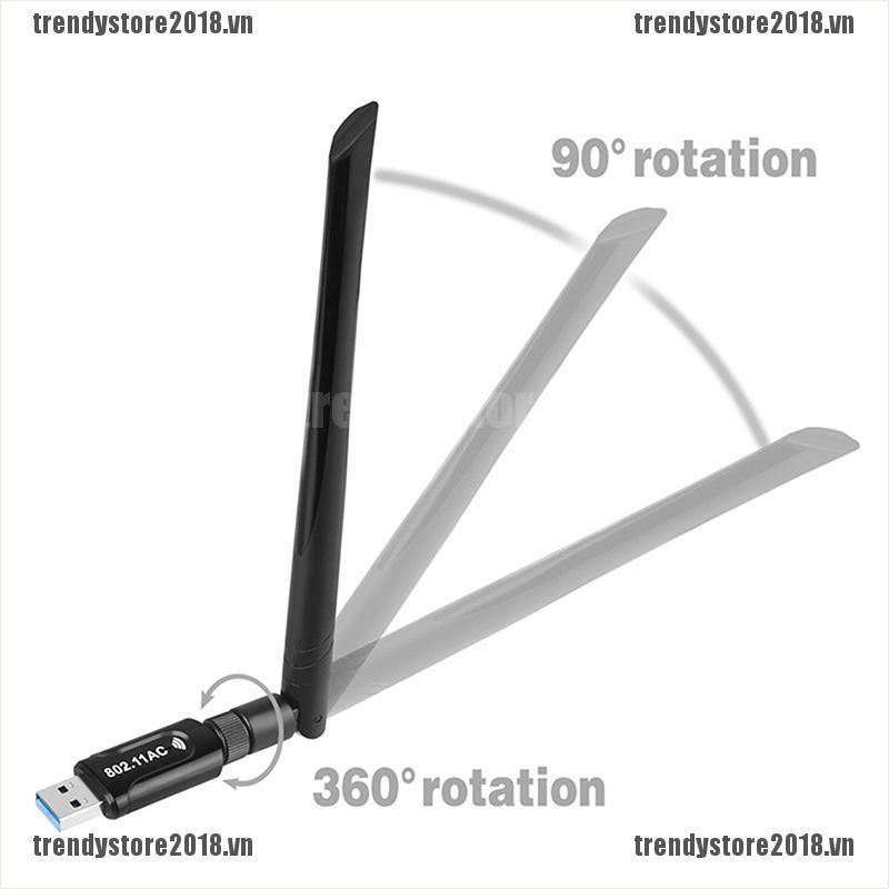Usb Wifi 1200mbps 2.4g / 5g Antenna 802.11ac | BigBuy360 - bigbuy360.vn