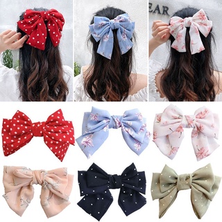 Kẹp Tóc Hình Nơ Lớn Xinh Xắn Cho Nữ