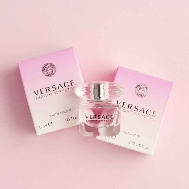 [SIÊU PHẨM] nước hoa versace bright crystal mini 5ml🌸 dịu dàng - cuốn hút🌸