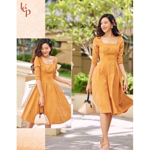 Váy nhung lép (sizeL)
