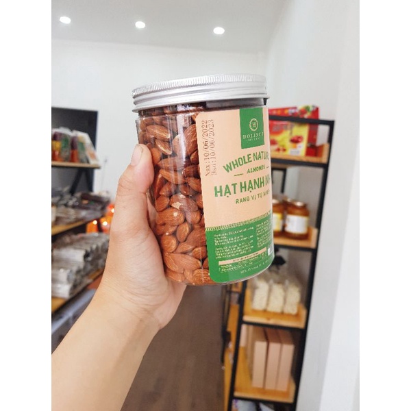 HẠNH NHÂN SẤY NGUYÊN VỊ KHÔNG VỎ