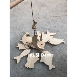 bộ câu cá gỗ - sáng tạo