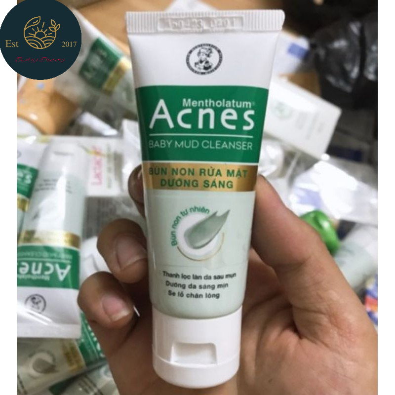 Sữa rửa mặt Acnes Baby Mud
