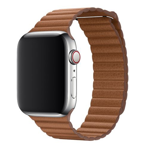 Dây da leather loop apple watch seris 1-2-3-4-5-6, khóa nam châm Techroom