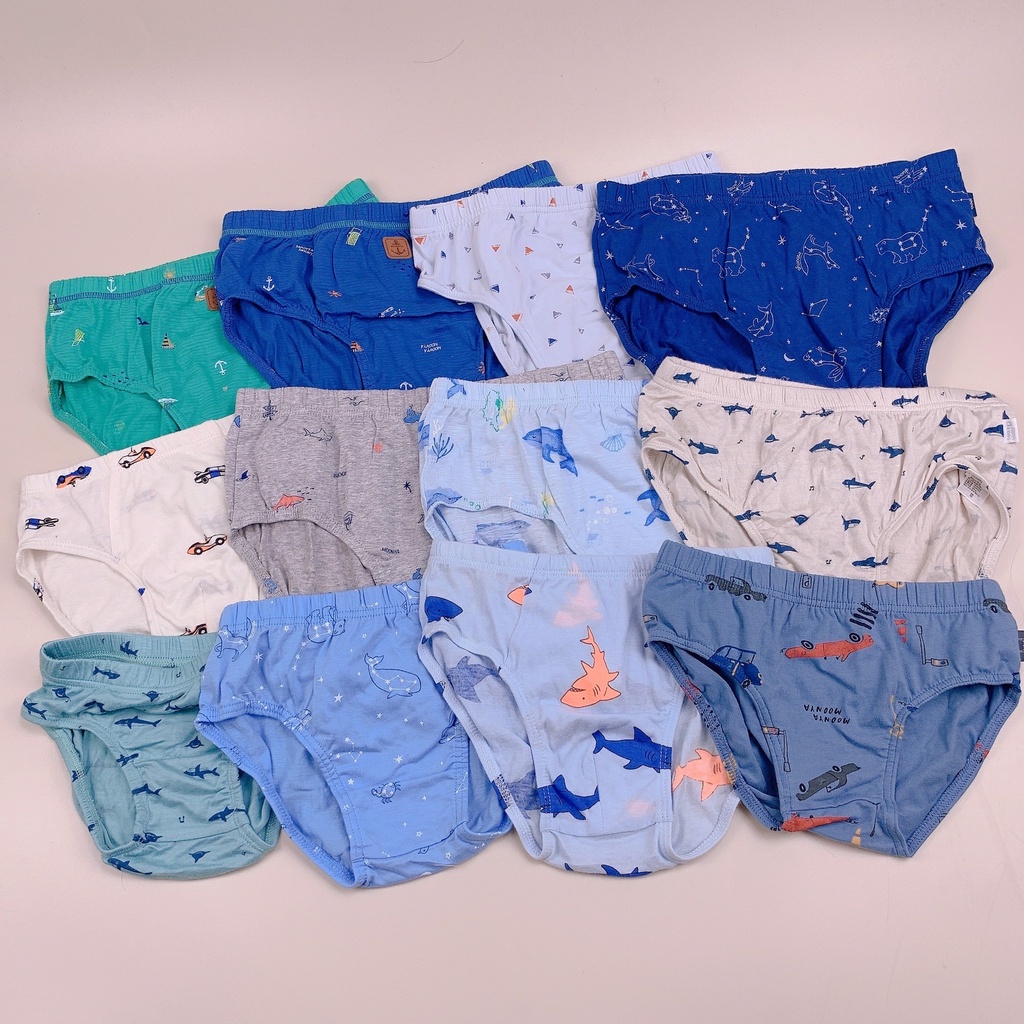 Quần sịp tam giác xuất hàn nhiều hình BT size 55-95