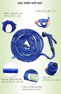 Bộ Vòi xit nước giãn nở Magic Hose 30m