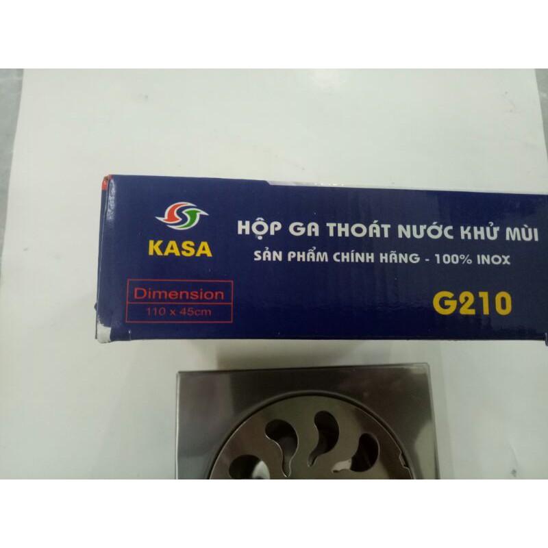 Thoát sàn ngăn mùi phi 110 inox 201