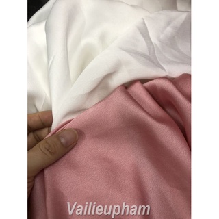 Vải Lụa Satin Loại Đẹp Nhiều màu 1m
