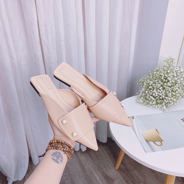 DÉP SỤC MŨI NHỌN ĐÍNH NÚT SIÊU HOT