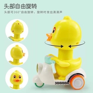Đồ chơi vịt đi xe máy cực hot