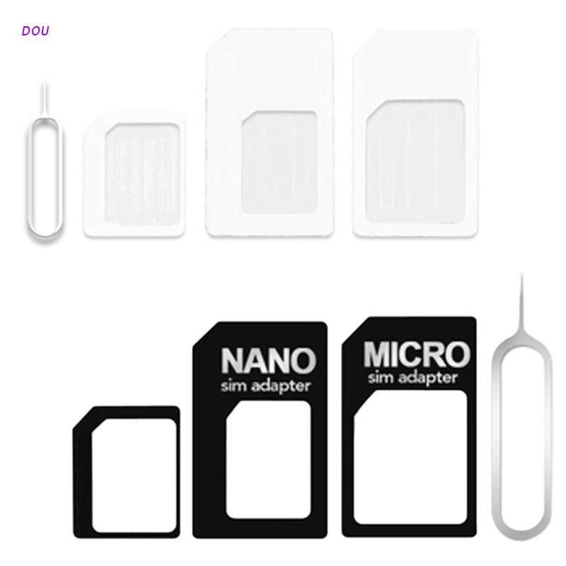 Bộ chuyển đổi thẻ SIM 4 trong 1 thích hợp cho iPhone Samsung bộ định tuyến USB 4G LTE