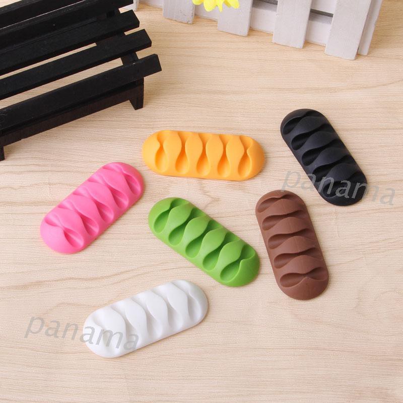 Kẹp cố định dây cáp tai nghe 5 kẹp thiết kế tiện dụng