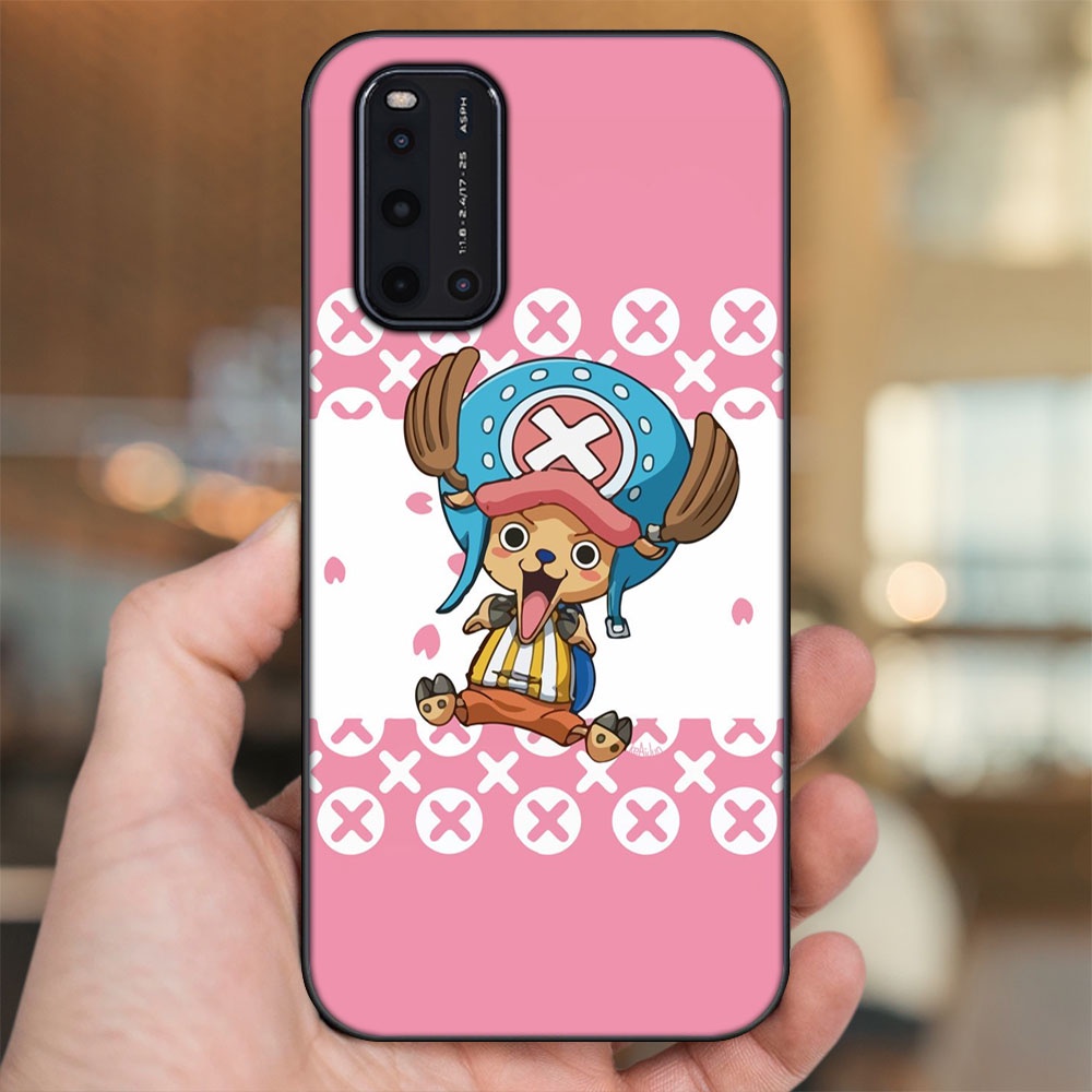Ốp lưng Vivo V19 viền đen in hình Chopper One Piece Đảo Hải Tặc
