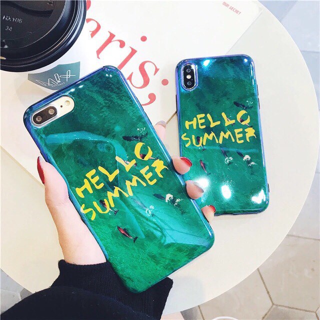 Ốp Hello Summer Silicon Dẻo Cho iPhone 6/6s - 6/6s Plus - 7/8 - 7/8 Plus - X/Xs | BigBuy360 - bigbuy360.vn