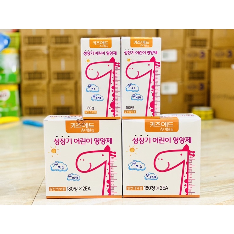 Kẹo Canxi hươu cao cổ hương vị trái cây