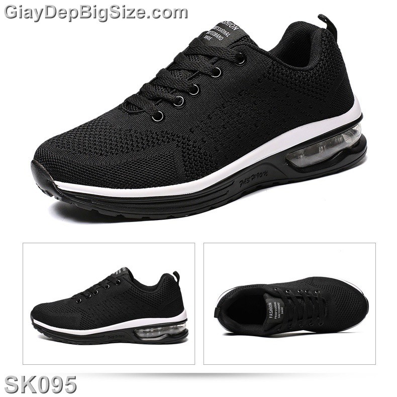 Giày Sneaker giày thể thao big size cỡ lớn EU:46-47 cho nam chân to