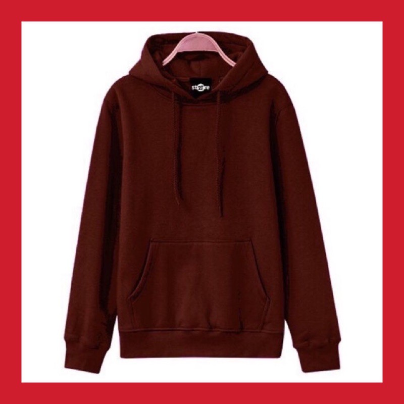 ÁO HOODIE ♥️FREESHIP♥️ Nỉ Trơn Unisex