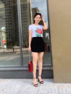 [Sale 💥💥] Quần giả váy chữ A