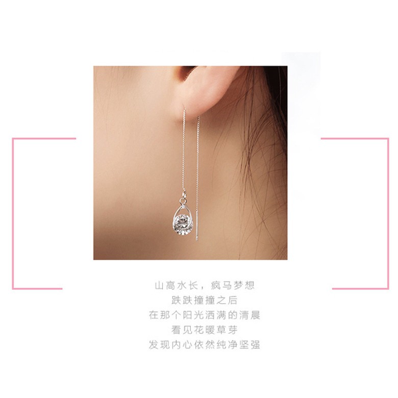 Khuyên Tai Dáng Dài Tạo Hình Độc Đáo Cho Nữ