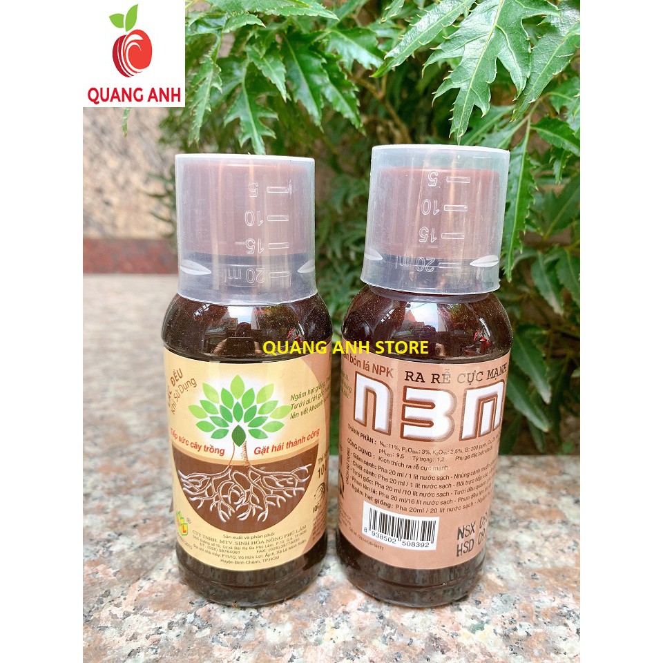 Phân Bón Kích Rễ N3M Pro - Chai 100ml