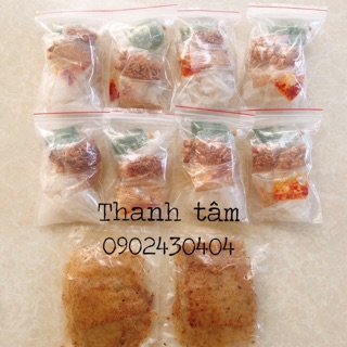 Combo 4bit banh trang và 200g tóp mỡ-giao gấp