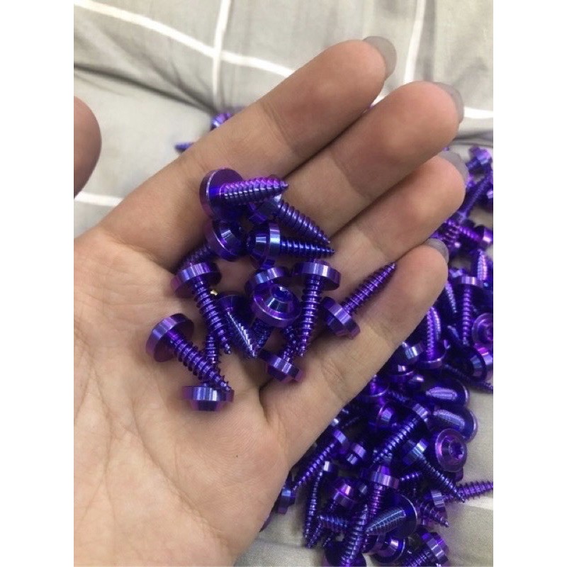 Ốc xoắn nhôm 5ly GR5 loại 1 ( giá 1 con)