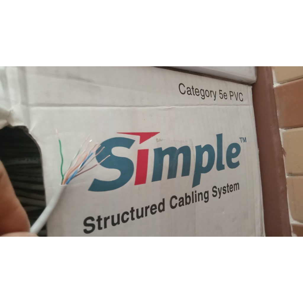 Dây cáp mạng LS Vina Cat5e UTP chính hãng bán theo mét