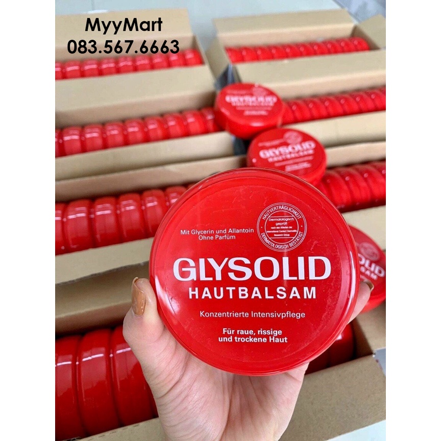 KEM DƯỠNG GLYSOLID CHO DA KHÔ, VIÊM DA, NỨT NẺ, Á SỪNG
