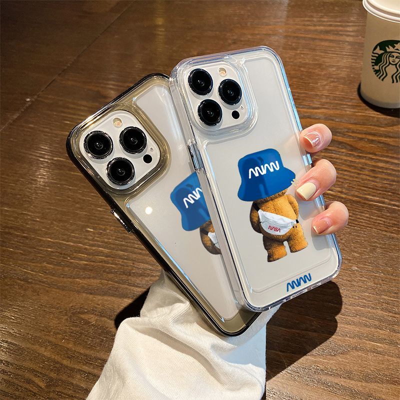NASA Ốp Điện Thoại Cứng Trong Suốt Chống Sốc Mẫu Mới Cho IPhone 14 13 Pro MAX 12 11 Pro MAX XS MAX XR X 7plus 8 Plus Mini 14