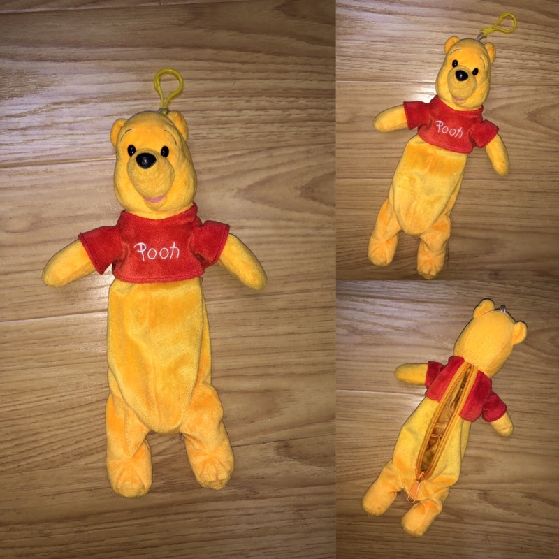 Bóp viết hình thú nhồi bông gấu pooh ( đồ si tuyển )