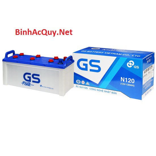 BÌNH ẮC QUY Ô TÔ GS N120