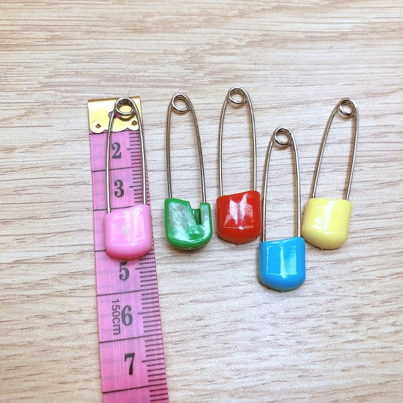 (1 cây) kim tây đầu bọc nhựa mặt cười dài 5cm,MÀU NGẪU NHIÊN
