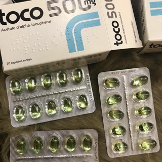 Viên uống đẹp da Toco vitamin E chính hãng Pháp