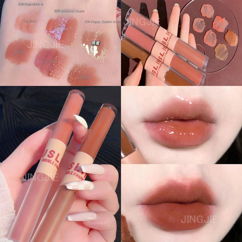 Son Kem Hai Đầu Hiệu Ứng Lì Không Thấm Nước