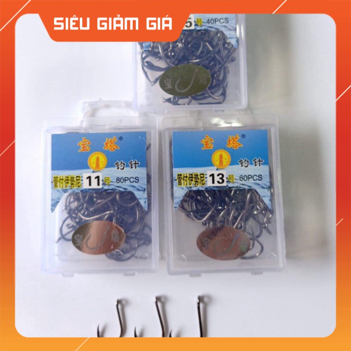 Hộp Lưỡi Câu Đơn,lưỡi câu cacbon chất lượng-lưỡi câu giá rẻ-lưỡi câu siêu bén