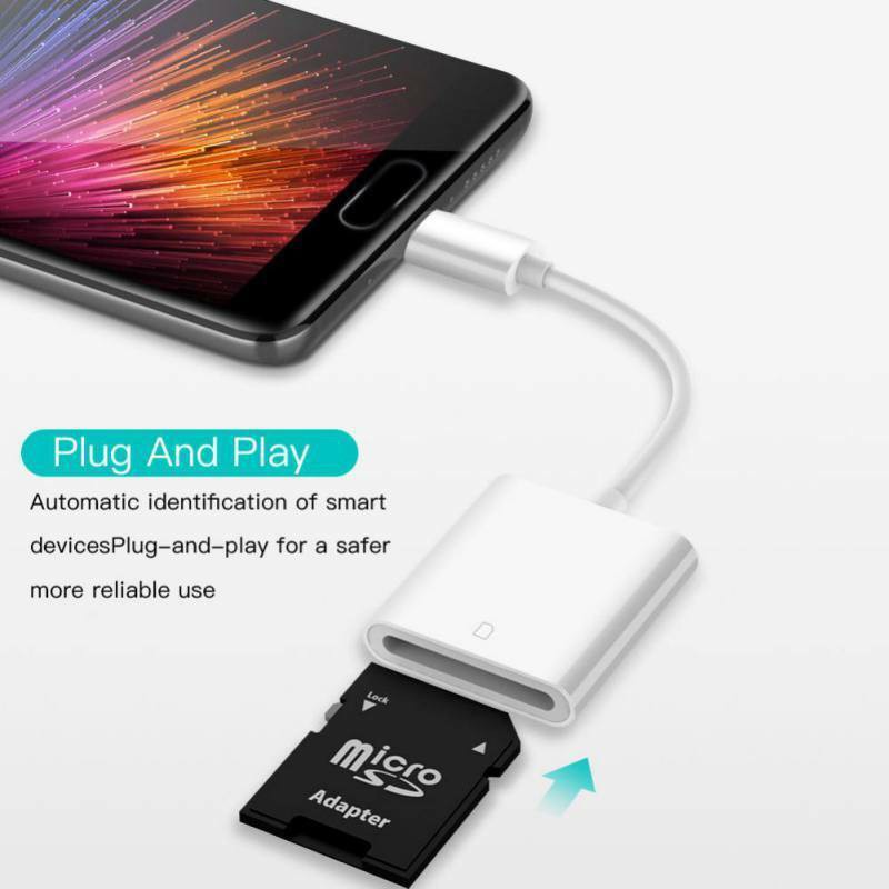USB 3.1 Type C To SD Card Camera Reader OTG Adapter Cable for tablet táo