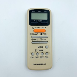 REMOTE ĐIỀU KHIỂN MÁY LẠNH ĐIỀU HÒA MÁY LẠNH TOSHIBA WC-E1NE(Kèm Pin)