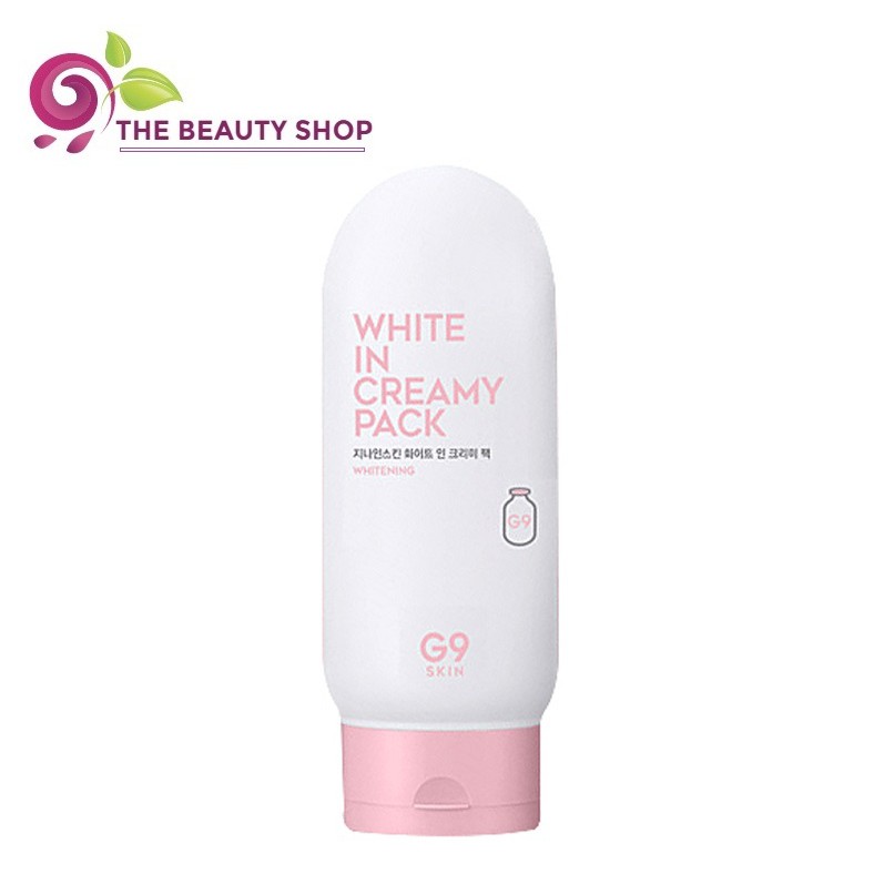 Kem ủ trắng  - tắm trắng G9 Skin White In Creamy Pack 200ml