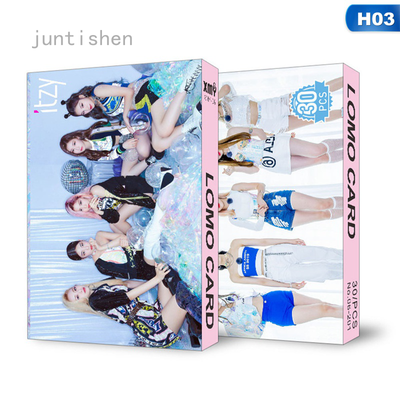 Bộ 30 Ảnh Lomo Card Txt Blackpink Twice Got7 Exo Itzy